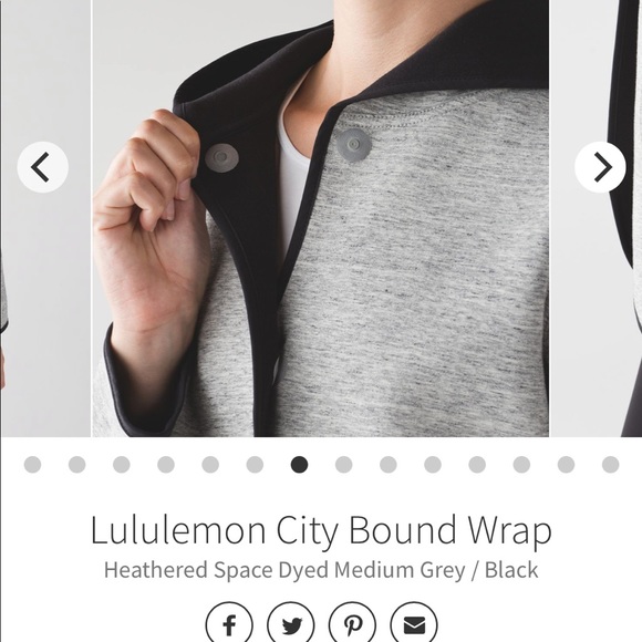 Lululemon City Bound Wrap!! Barely Worn! - Picture 7 of 10